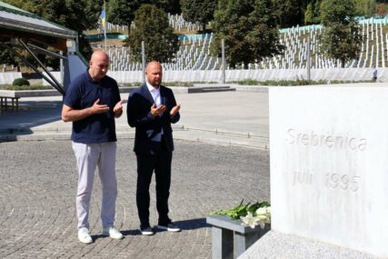 Okerić i Osmanović u Srebrenici: Kanton Sarajevo snažno podržava čuvanje istine o genocidu
