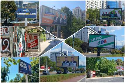 Izborni plakati na svakom koraku: Koliko košta biti „svuda“ tokom izbora? (FOTO)