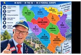 PROCURILA NOVA KARTA BOSNE I HERCEGOVINE: Prijedlog novog ustavnog uređenja stigao u Bruxelles...