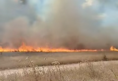 Izbio ogroman požar u Hrasničkom polju, vatrogasci na terenu (VIDEO)
