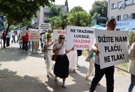 Štrajk pravosudnih službenika u HNK: Vlada i dalje ignorira naše zahtjeve