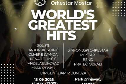 Simfonijski orkestar Mostar priprema koncert World's Greatest Hits