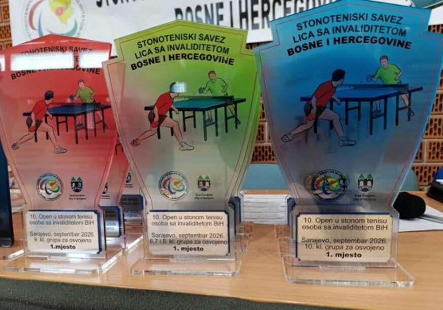 FOTO: STONOTENISKI SAVEZ OSOBA S INVALIDITETOM FBIH
