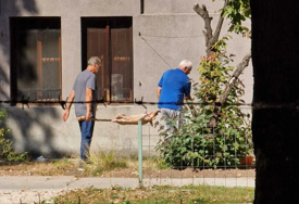 Začuđujući prizori zabilježeni u Botaničkoj bašti Zemaljskog muzeja BiH: Radnici okretali prase na ražnju