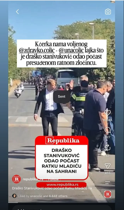 FOTO: STORI INSTAGRAM MIRZA MUSTAFAGIĆ