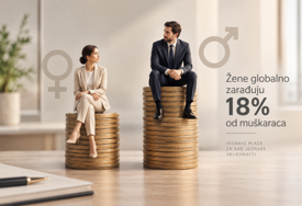 Žene globalno zarađuju 18 posto manje od muškaraca, za BiH nema pouzdanih podataka