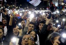 Studenti održali ogroman završni skup: "Srbija ili mafija"