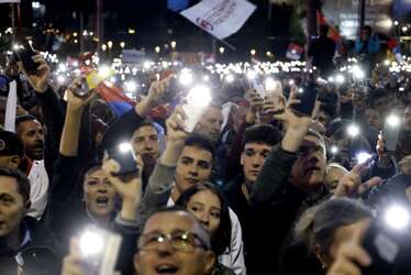 Studenti održali ogroman završni skup: "Srbija ili mafija"