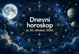 Dnevni horoskop za utorak, 20. oktobar 2026.