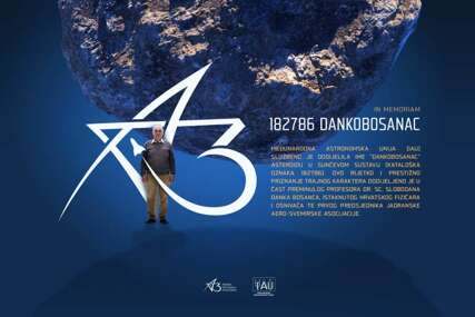 Asteroid u Sunčevom sistemu dobio ime po Hrvatu Bosanacu