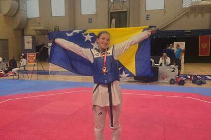 Ema Mahmutović osvojila zlatnu medalju na taekwondo turniru u Podgorici