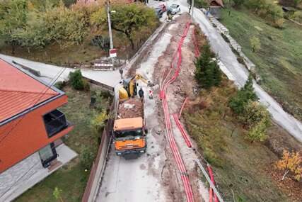 Počela sanacija klizišta u vogošćanskom naselju Orahov Brijeg