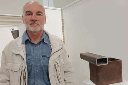 Travnički kipar Marko Gido predstavio 33 svoja rada na izložbi u galeriji HKD "Napredak" Zenica