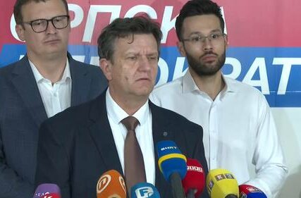 Blanuša priznao poraz, najavio "dubinsku analizu": Postoji "odgovornost" SDS-a i opozicionih lidera