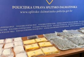 Policija u Dalmaciji u sedam akcija zaplijenila više od 38 kilograma droge
