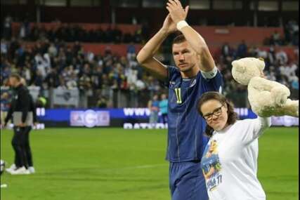 Edin Džeko poslao poruku Edni Šunjić