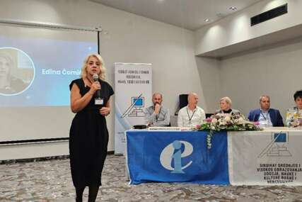 Edina Čomić izabrana za predsjednicu Sindikata srednjeg i visokog obrazovanja BiH