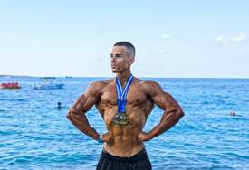 Mladi Eldar Mehinagić iz Zavidovića osvojio dva zlata na Malti: Sa 21 godinom ispisuje historiju bh. bodybuildinga