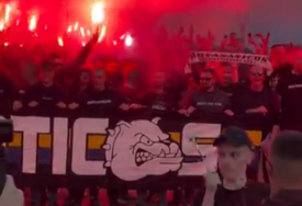 BH Fanaticosi napravili spektakl u čast Edina Džeke (VIDEO)