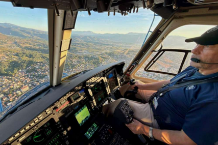 Helikopter MUP-a Kantona Sarajevo obavio prvi let iznad grada