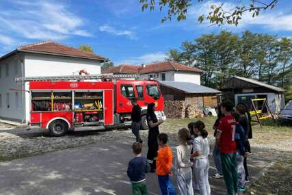 Kako reagovati kada izbije požar? U Bihaću održana važna edukativna vježba