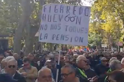 25.000 demonstranata marširalo Madridom: "Penzije moraju biti nedodirljive!"