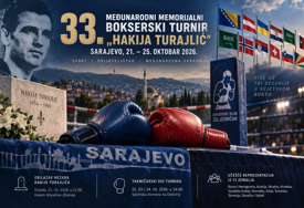 Sarajevo domaćin 33. Međunarodnog memorijalnog bokserskog turnira 'Hakija Turajlić'