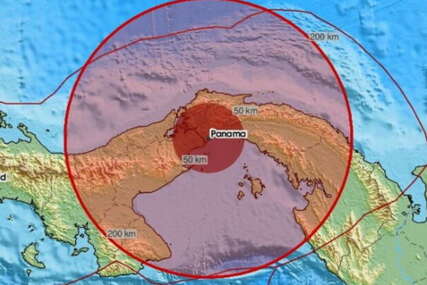 OPŠTA PANIKA NA ULICAMA Potres magnitude 7,6 pogodio Panamu (VIDEO)