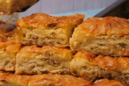 Recept za PITU SA MESOM BEZ KORA svi traže: Mogu da je naprave i početnici u kuhinji