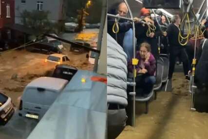(VIDEO) ISTANBUL POD VODOM! Ceste se urušavale, bujice nosile ljude