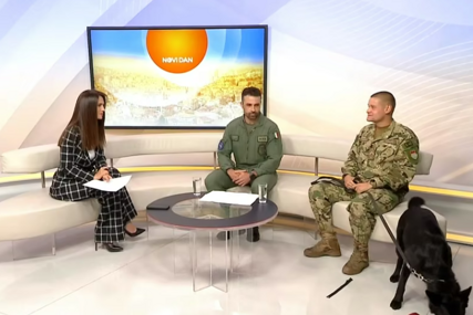 Psi koji spašavaju živote prošli posebnu obuku s helikopterima EUFOR-a: "Njihov njuh nemoguće je prevariti"