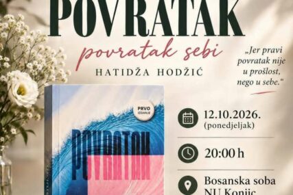 Konjic: Promocija debitantskog romana ‘Povratak’ autorice Hatidže Hodžić