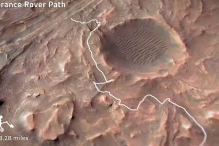 NASA-in rover Perseverance oborio rekord u vožnji na Marsu