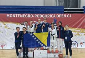 Izuzetan uspjeh, Novi Grad Sarajevo osvojio 9 medalja na G1/E1 turniru u Podgorici, olimpijac Husić srebreni