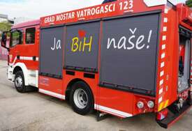 Mostar nabavio navalno vatrogasno vozilo za potrebe vatrogasaca
