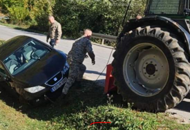 Četvorica vojnika spasila 3 osobe, među njima i dijete, nakon slijetanja automobila s ceste