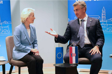 Plenković u Splitu Von der Leyen naglasio važnost izbora hrvatske predstavnice u Predsjedništvo BiH