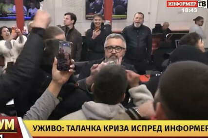 Grupa građana upala u redakciju Informera: Svađa se direktno emituje u TV programu