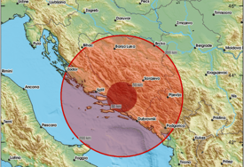 Potres jačine 3,2 po Richteru pogodio Hercegovinu